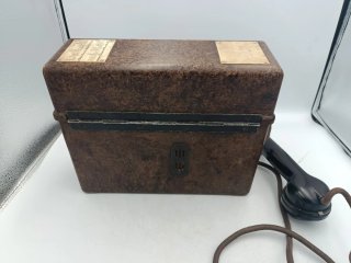 ANTIGUO TELÉFONO DE CAMPAÑA ESTILO ALEMÁN