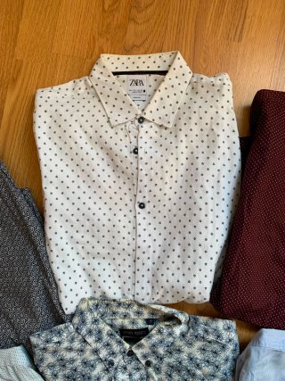 Lote 6 Camisas Slim Fit Talla L