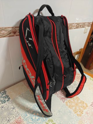 Borsa per racchette Babolat Juan Lebrón Nero/Rosso