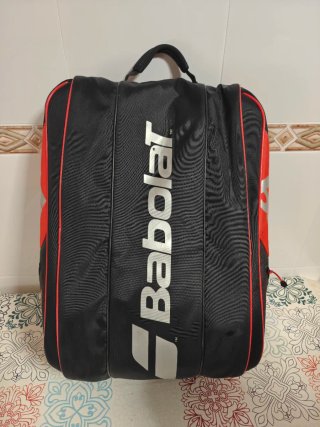 Borsa per racchette Babolat Juan Lebrón Nero/Rosso