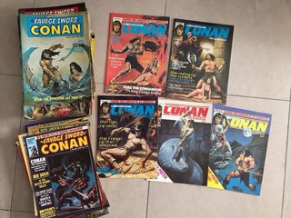 Savage Sword Of Conan Marvel UK Lote 40 números