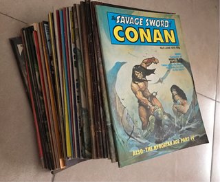Savage Sword Of Conan Marvel UK Lote 40 números