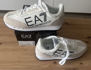 Zapatillas Emporio Armani EA7 Blancas/Beige