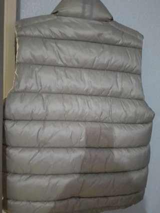 Chaqueta sin mangas Canada Goose plateada