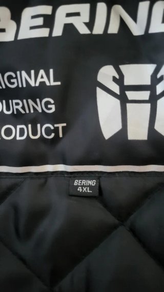 Chaqueta Moto Talla 4XL Bering Negra