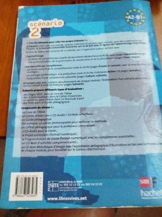 Scénario 2, Livre de l élève. Bachillerato, Adu...