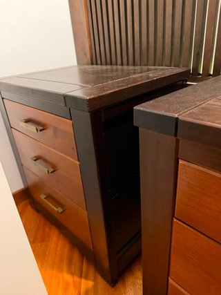 Dormitorio de madera