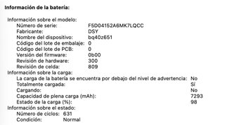 MacBook Pro 16”  i7 / 32Gb Ram / 512ssd / 83%