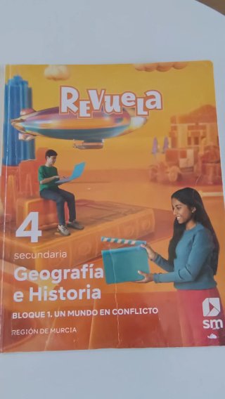 Geografía e Historia, 4 Secundaria, Región de M...