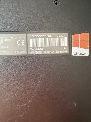 Placa Base portátil ASUS Intel i7 + 8GB RAM i