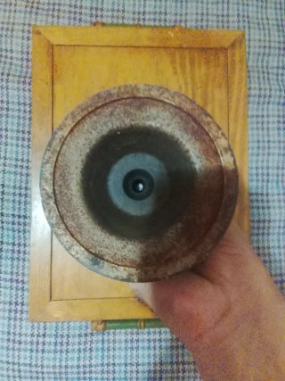 Antiguo porta sellos de escritorio