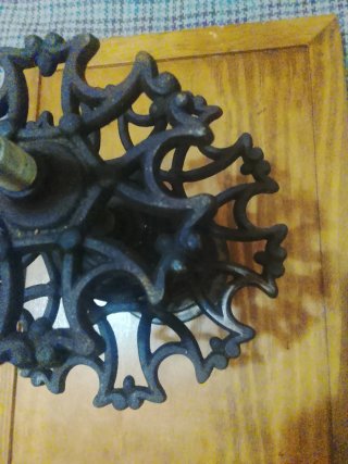 Antiguo porta sellos de escritorio