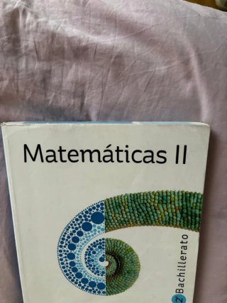 Matemáticas II 2o Bachillerato