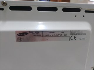 Microondas blanco