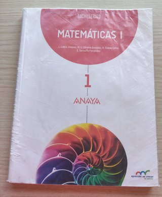 Matemáticas I. Bachillerato 1