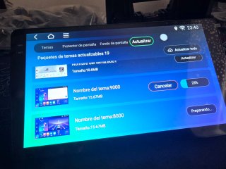 Radio Android Universar 9" Fiat Tipo Egea Dodge