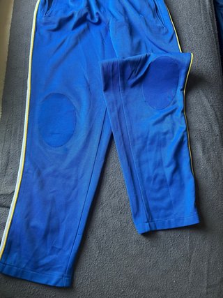 Pantalón deportivo largo azul talla 14