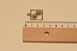 COLGANTE DE ORO BICOLOR 18K/ 3.1GR