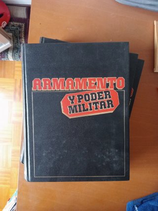 Libros armamento y poder militar 3 volúmenes