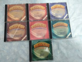 Lote 7 CDs Supermusic: Rock, Boleros, Baladas, Blu