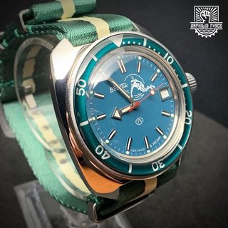 Vostok Amphibia Force Scuba Dude baquelita nuevo