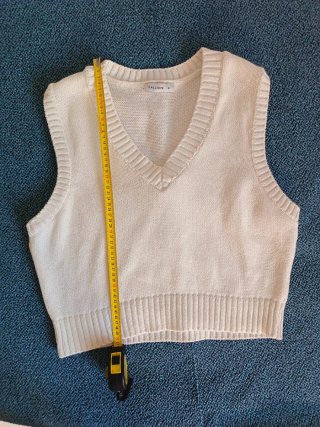 Gilet Calliope bianco taglia M