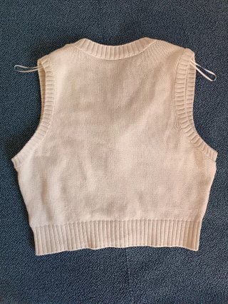 Gilet Calliope bianco taglia M