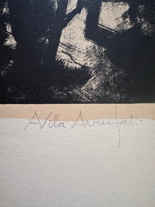 Litografía firmada y numerada