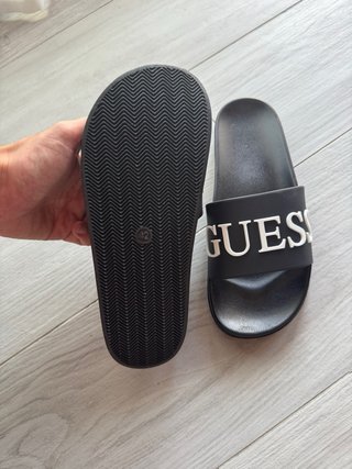 Ciabatte uomo Guess nere tg 42