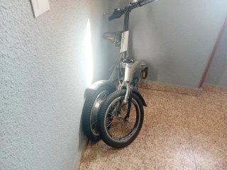 Bicicleta Eléctrica Plegable (Sin Batería)
