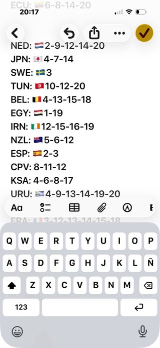 Cromos Mundial Panini que me faltan.  Hago cambios
