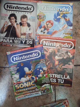 revistas Nintendo , super mario números 179.  188.