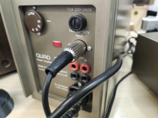 Amplificador Previo Quad 33/303 Gris Naranja