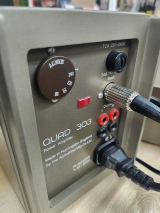 Amplificador Previo Quad 33/303 Gris Naranja