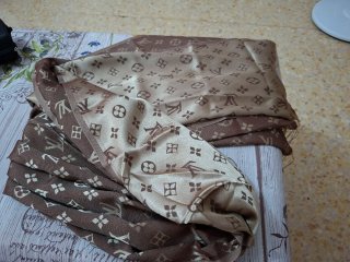 Bufanda Louis Vuitton Marrón