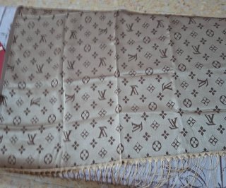 Bufanda Louis Vuitton Marrón