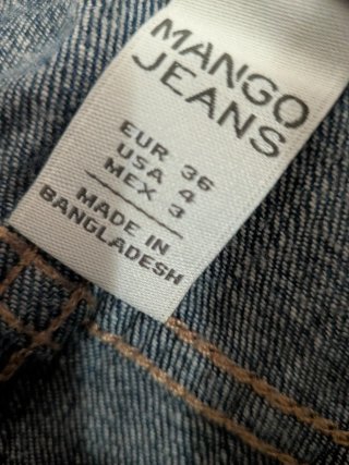 Pantalón corto vaquero