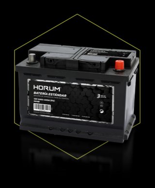 Batería HORUM Estándar 12V 60Ah 540A