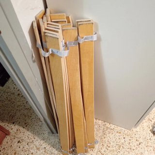 Somier de madera Ikea 90x200