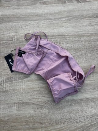 Top satén rosa coquette | Talla 40 NUEVO