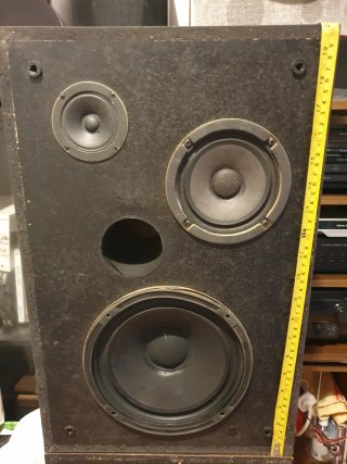 Altavoces 3 vías Bass-Reflex  (2 unidades)