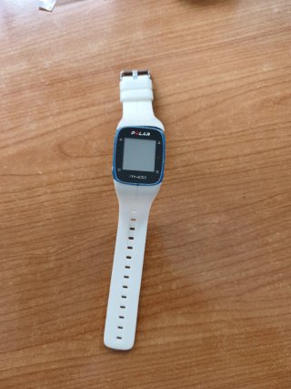 Polar M400 Reloj Deportivo Azul y Blanco