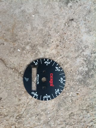 Esfera Marcador Velocímetro Derbi Km/h