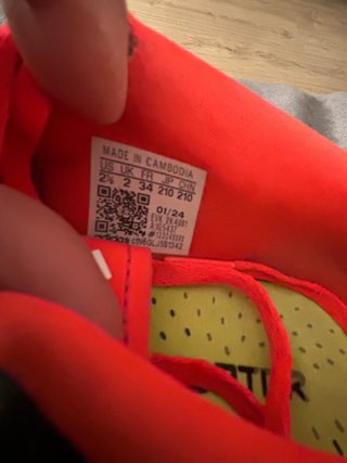 Adidas Predator multitacos Talla 34