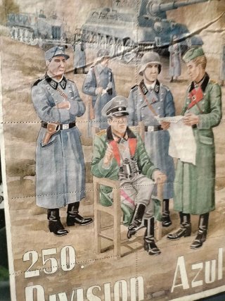 Cartillas Raciones Españolas División Azul
