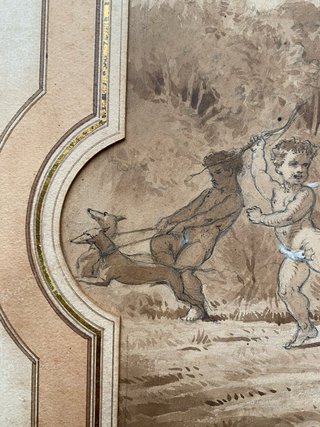 Eugène Lacoste, dibujo antiguo, siglo XIX