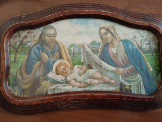 Stampa religiosa Sacra Famiglia