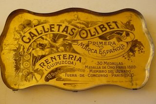 Caja Galletas Olibet Rentería Art Nouveau