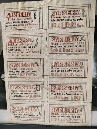 Cartillas de Raciones Españolas