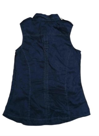 Camicetta senza maniche BLASTON blu taglia S